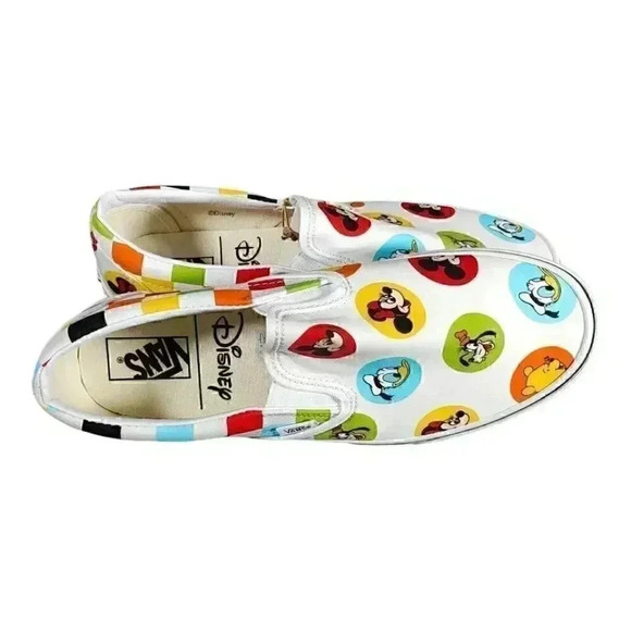 Disney 50th Anniversary Vans - Mickey & Friends - Limited Edition Sneaker - Picture 6 of 9